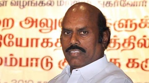 Tamil Nadu Public Works Minister EV Velu.