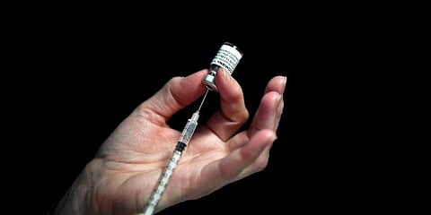 More than 136 crore doses have been administered in the country which is 2.8 times the total doses administered in the US. (File | AFP)