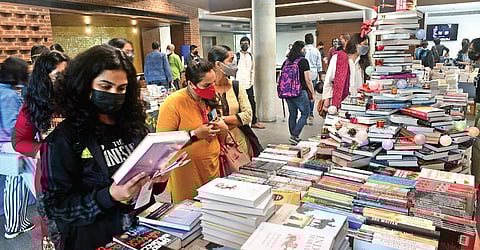 Book lovers throng the Bengaluru Lit Fest on the first day | Ashishkrishna HP