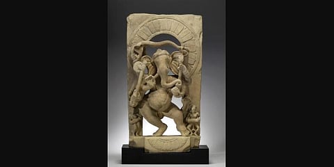 Ganesha from UP (9th/10th century) in The Walters Art Museum, whose provenance begins a decade after 1970 and was initially with Ramesh Kapoor (brother of the arrested Subhash)