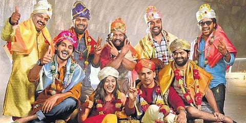 A still from 'Badava Rascal'.