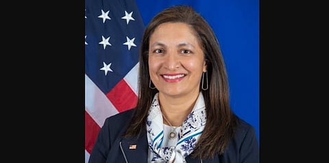 Indian-origin diplomat Uzra Zeya. (Photo | Twitter)