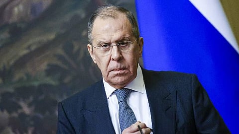 Russian foreign minister Sergey Lavrov