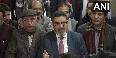 J&K Apni Party chief Altaf Bukhari (Photo | ANI)