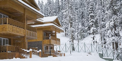 Khyber Resort in Gulmarg. (Photo| Special Arrangement)