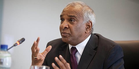 South Africa's Constitutional Court judge Narandran 'Jody' Kollapen. (Photo| Twitter)