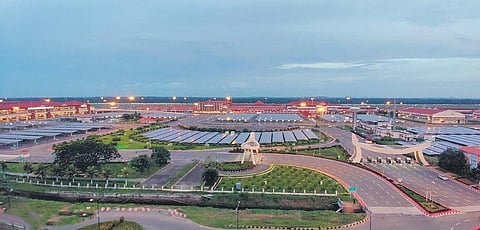 An aerial view of the Cochin International Airport (Representational photo | EPS)