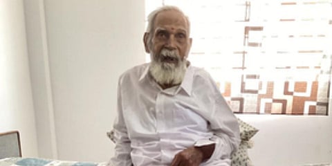 Ball badminton legend J Pitchiah. (Photo| EPS)