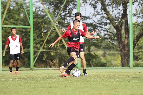 Sunil Chhetri, who has struggled so far, did not start in the last two matches (Photo | BFC Media)