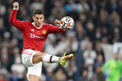 A statue of Cristiano Ronaldo in Goa has drawn the ire of a TMC leader (Photo | AP)