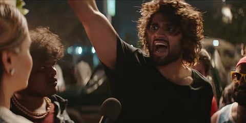 Vijay Deverakonda in 'Liger' (Photo | YouTube screengrab)