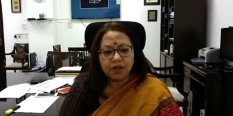 Senior bureaucrat Alka Upadhyaya (Photo | GeM India Twitter)