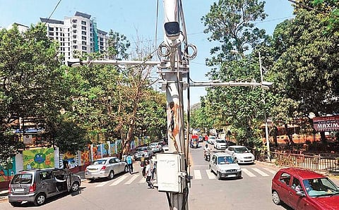 The cameras are modern and state-of-the-art devices.