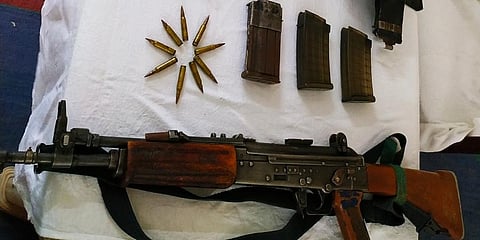 The AK-203 rifles will replace the in-service INSAS rifles (in pic) inducted over three decades back (File Photo | EPS)