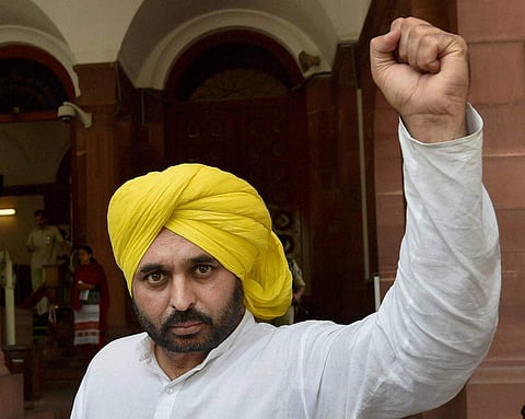 Punjab AAP chief Bhagwant Mann (File Photo | PTI)