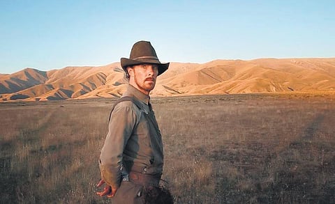 A still from 'The Power of the Dog'.