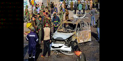 The explosion rocked the center of Iraq,Äôs southern city of Basra, killing at least four people and wounding several others. (Photo | PTI)