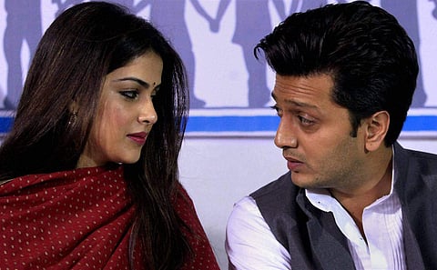 Bollywood couple Riteish and Genelia Deshmukh (File | PTI)