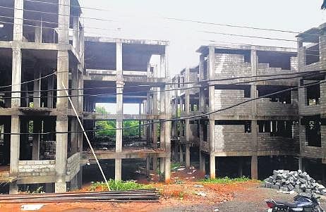Under-construction houses. (File Photo | EPS)