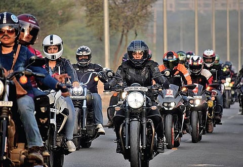 The Bikerni is India’s first and largest all-women motorcycle club. Its Delhi chapter was started by Shabnam Akram in 2012.