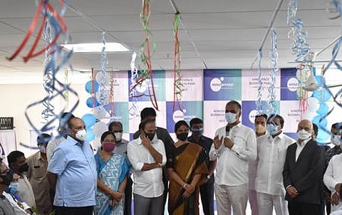 Health Minister T Harish Rao inaugurates the 100-bed setup on Wednesday