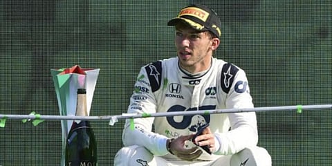 AlphaTauri driver Pierre Gasly (Photo | AP)