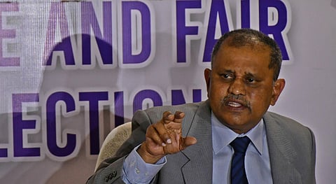 Andhra Pradesh Election Commissioner Nimmagadda Ramesh Kumar. (File Photo | EPS/Prasant Madugula)