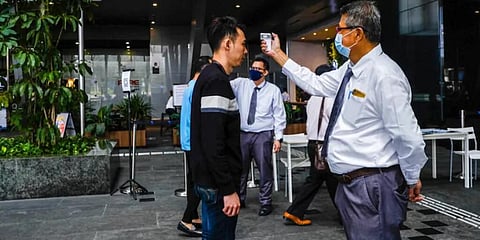 The latest cases bring Singapore's total COVID-19 cases to 59,747. (File Photo | AP)