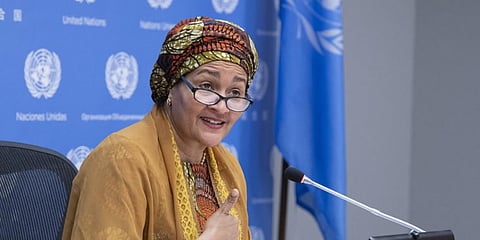 UN Deputy Secretary-General Amina Mohammed (File photo| AFP)