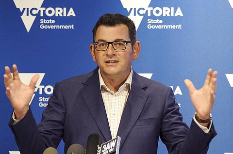 Victorian Premier Daniel Andrews said that Melbourne, Australia’s second-largest city, will begin its third lockdown on Friday (Photo |AP)