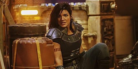 Gina Carano in 'The Mandalorian' (Photo| IMDb)
