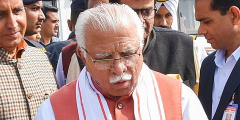 Haryana CM Manohar Lal Khattar (Photo | PTI)