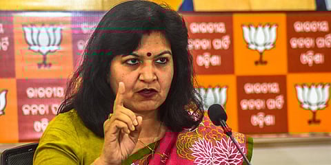Bhubaneswar MP Aparajita Sarangi (Photo | Biswanath Swain, EPS)