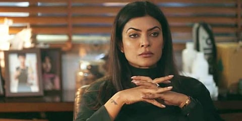 Bollywood actress Sushmita Sen in 'Aarya'.