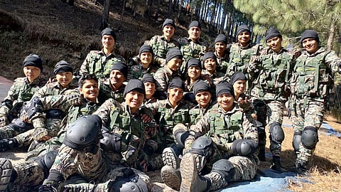All-women unit of anti-terrorism squad of Uttarakhand (Photo | EPS)