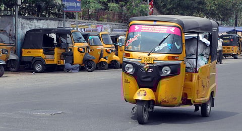 Drivers working under online operators do not seem to make much money either. (Photo | Express)
