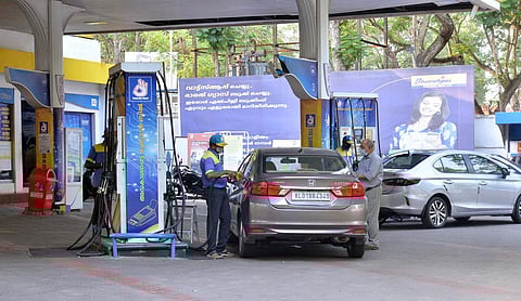 The increasing fuel prices are beginning to take a toll on residents. (Photo | Vincent Pulickal, EPS)