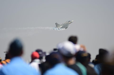 3,000 visitors will be allowed at the flight display venue in view of the pandemic. (Photo | Ashishkrishna HP, EPS)