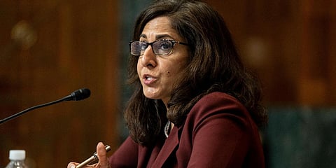 US President Joe Biden's nominee for Director of the Office of Management and Budget Neera Tanden (File photo| AP)