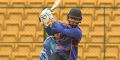 An unbeaten 61-ball 62 by Rinku Singh helped Uttar Pradesh against Karnataka. (File Photo)