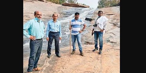 The team at Ghusurigudi stream.