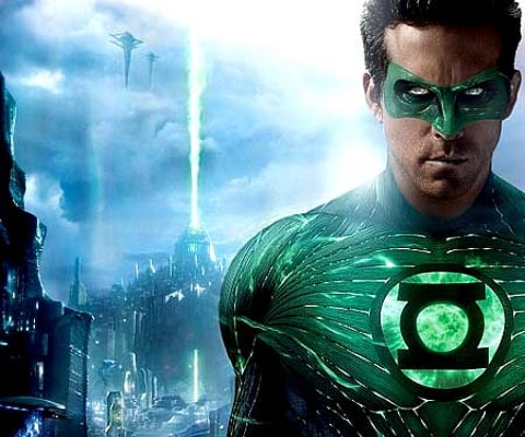 The poster of 'Green Lantern'.