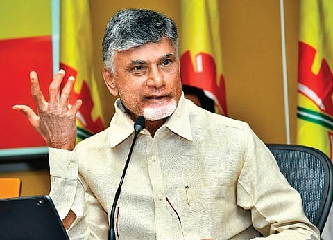 TDP chief Chandrababu Naidu
