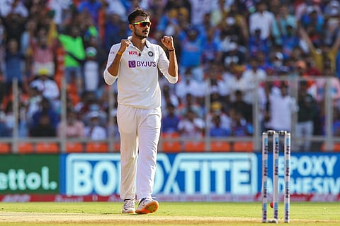 Indian bowler Axar Patel. (Photo | PTI)