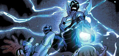 'Blue Beetle' is one of the oldest comic book superheroes, first appearing as a Fox Comics character in 1939 from creator Charles Wojtkowski. (Photo | DC comics)