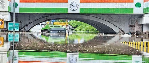 The solution could lie in a modified drainage system during the monsoon in the midst of low-lying areas near Minto Road. (File Photo)