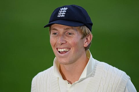 England's Zak Crawley. (Photo | AFP)