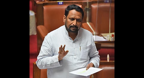 DCM Laxman Savadi. (Photo | Nagaraja Gadekal, EPS)