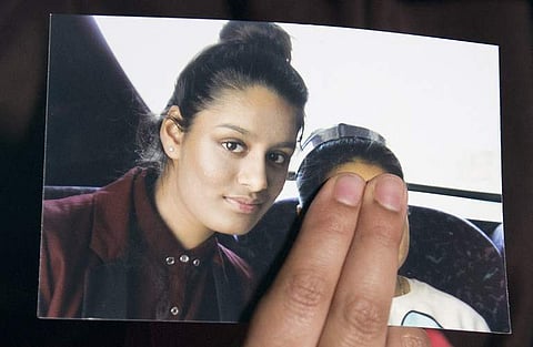A picture of Shamima Begum. (Photo: File / AFP)