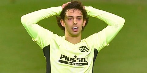 Atletico Madrid forward Joao Felix (Photo | AFP)